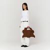 Pleatsmama Big Bow Bag Camel