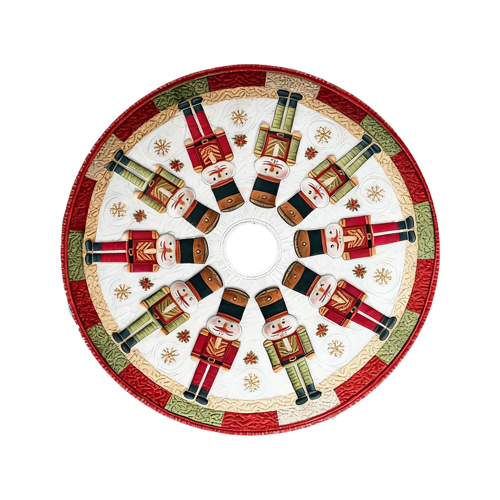 

Спідниця для ялинки Ручна робота Різдвяні прикраси One Size