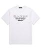 Ujeu Weather Emoticon Oversized Short Sleeve T-Shirt (Ds010) White