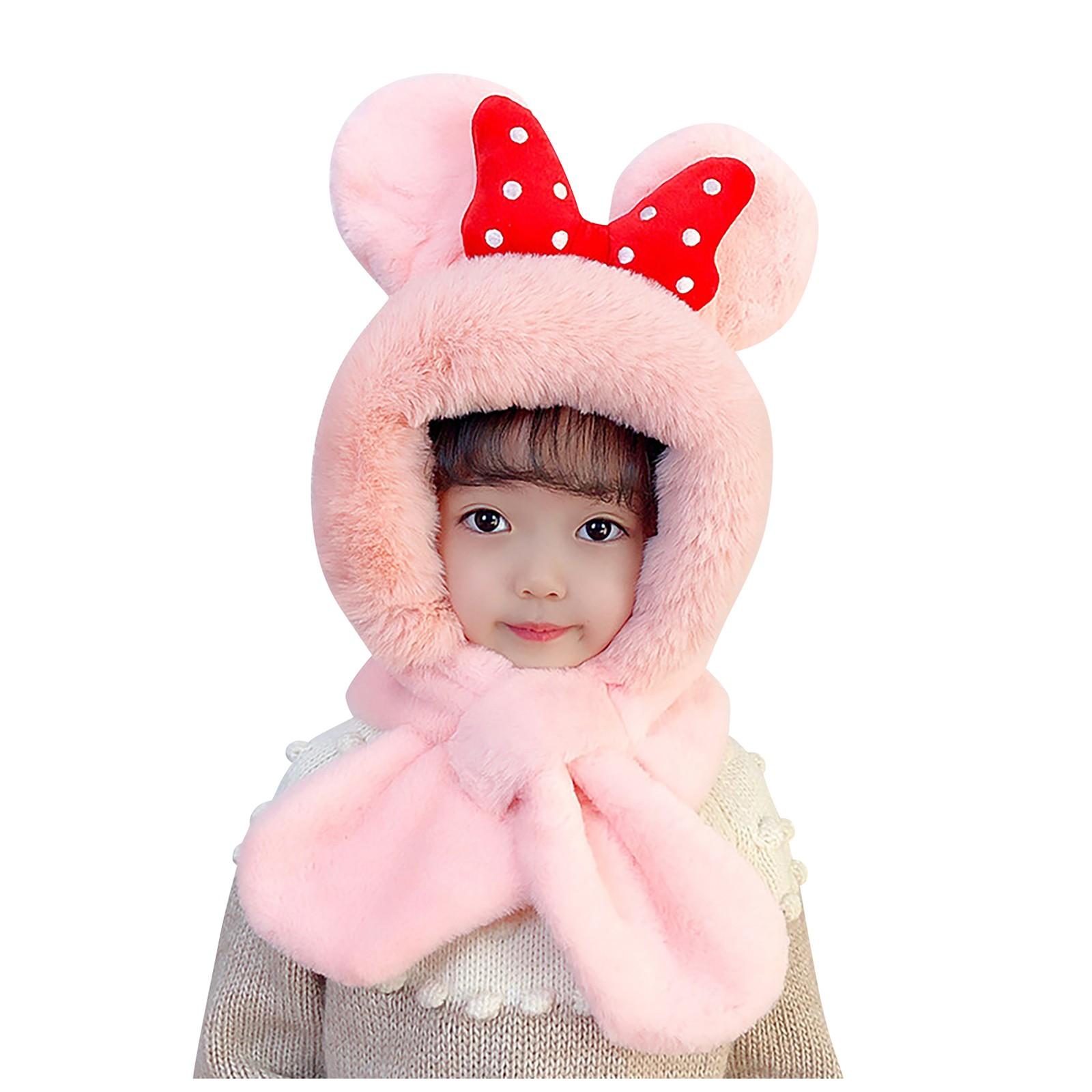 Детская плюшевая шапка — фото 7