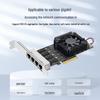 EB-LINK 2.5G Quad Port Gigabit PCI-E Network Card (CN Version)