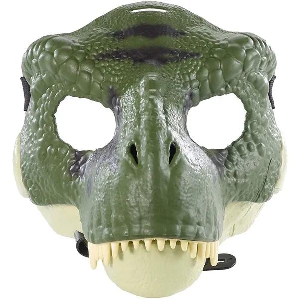 Halloween Drache Dinosaurier Maske Offener Mund Latex Horror Dinosaurier Kopfbedeckung Dino Maske Party Cosplay Kostüm Angst Maske