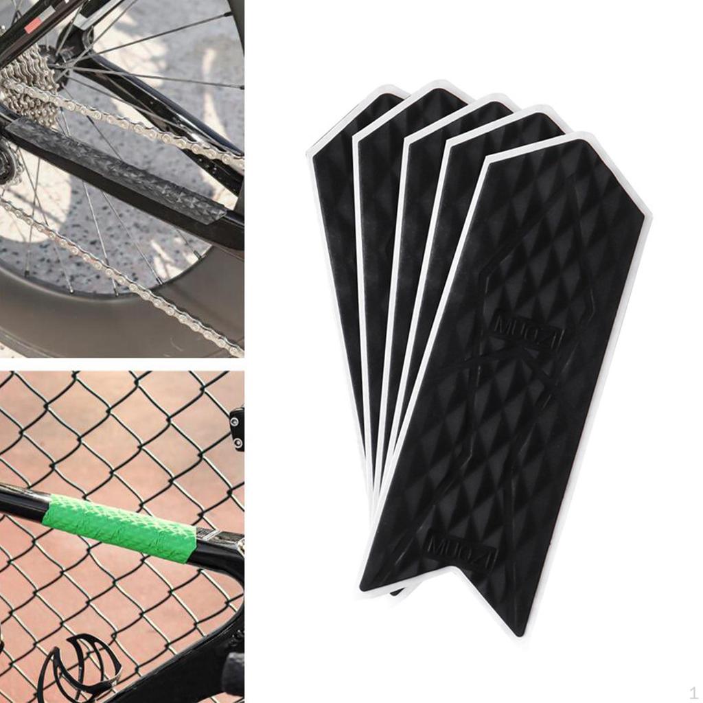 5pcs Bike Sticker Anti Scratch Tape Decal Chain Protective for Bicycle