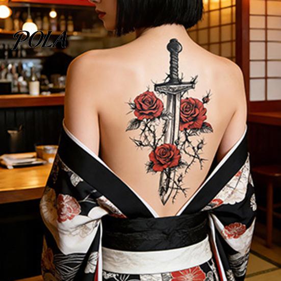 5 Sheets Tattoo Stickers, Skin-Friendly Temporary Tattoos for Adults And Kids, Easy To Apply Hypoallergenic Non-Irritating Body Art for Events And