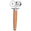 Stainless Steel Pastry Wheel Cutter Double Roller Pasta Cutter Wheel Ravioli Cutter Wheel  Kitchen