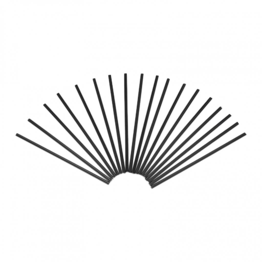 40pcs Black PP Welding Rods Black PP PP Rod For Welding Plastic