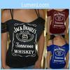 Sexy Summer Casual Loose Blouse For Women Off Shoulder Beach Tops With Letter Print And Lace Sleeves