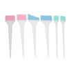 6Pcs Hair Dyeing Brush Set Silicone Hair Coloring Dyeing Hairdressing Tool for Hair Salon