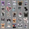50 Doodle Cartoon Cute Dog Decorated Mobile Phone Case Waterproof Suitcase Sticker