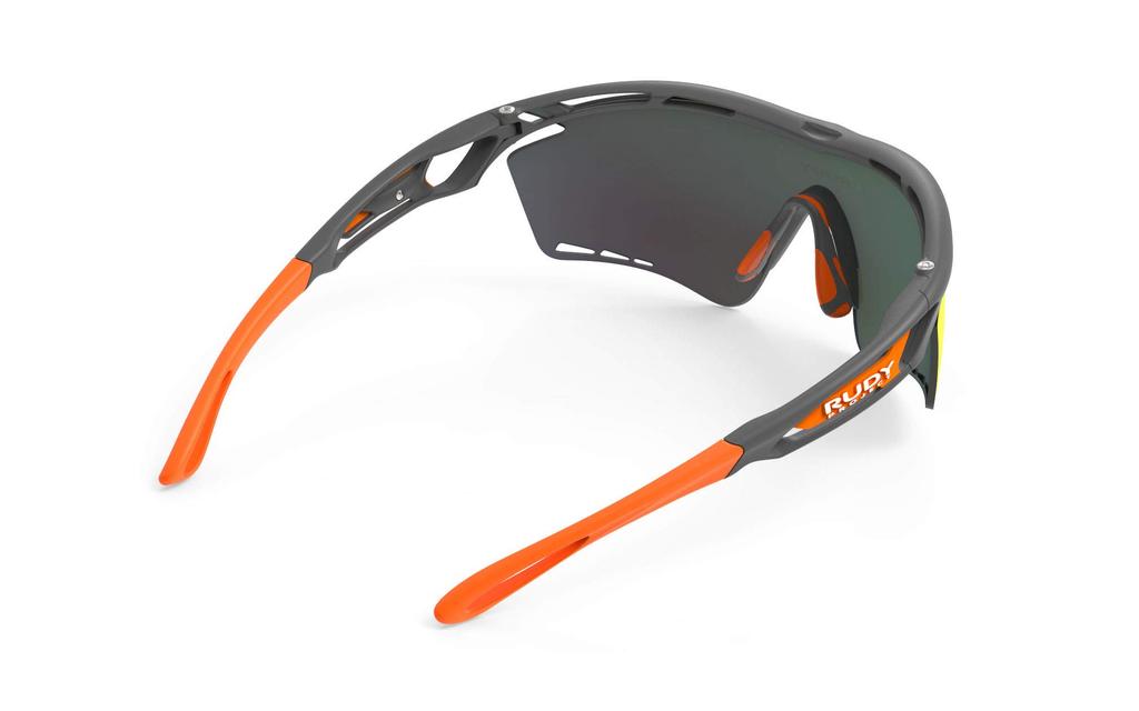 Tralix XL Lens Temple 52mm [RUDYPROJECT] Sunglasses, Orange, Width 134mm, Length 136mm, Height
