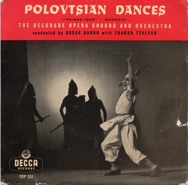 

7inch Record BORODIN - Polovtsian Dances CEP551 Decca 1960 UK Classical Used