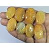 8Pcs Natural Onyx Agate Carving Oval Cabochon Loose Gemstone Lot 246Cts. A-834