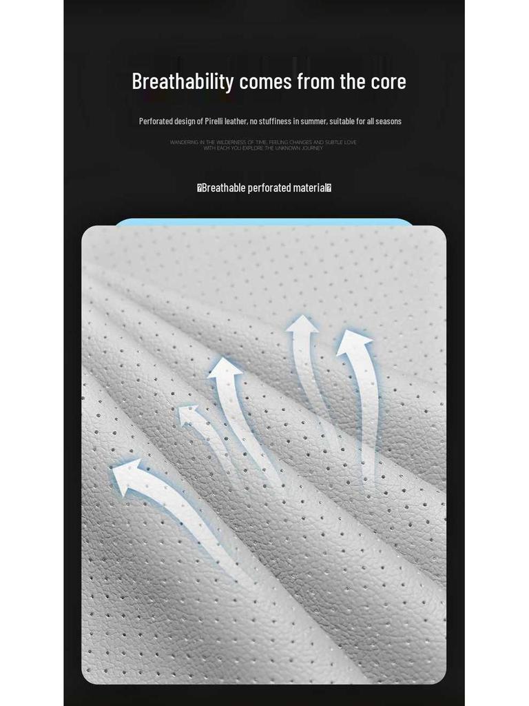 Geometry E Uniwersalne Skórzane Pokrowce na Fotele Samochodowe - Pełne Pokrycie, Na Wszystkie Pory Roku