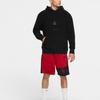 Jordan Sweatshirts Men's Black Hooded Moderate Regular (Unisex) Sweatshirts CZ1206 010