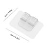 Car Floor Mat Clips Self Adhesive Invisible Non-Slip Carpet Clips Universal Mat Fasteners For Prevent Displacement Portable