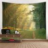Nature Landscape Wall Hanging Art Living Room Dorm Bedroom Decoration Beautiful Sunburst Print Tapestry