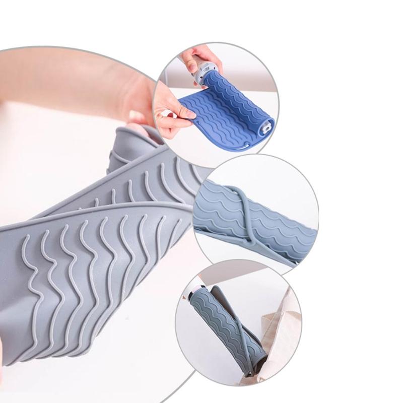 Hair Iron Storage Bag Straightener Heat Resistant Cover Curling Flat Dryer Protector Styling Tools Replacement