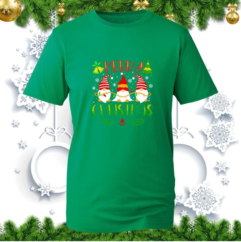 Merry Christmas Gnomes TShirt Gnomies Xmas Gnome Holiday Christmas Festive Top S