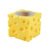 Squeeze Cheese Stress Ball Mouse Shaped Sensory Squeeze Toy For Adults Children Office Home Use Soft Durable TPR Material