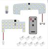 Adjustable 6500K White Light Interior Reading Light for Jimny with Remote Control