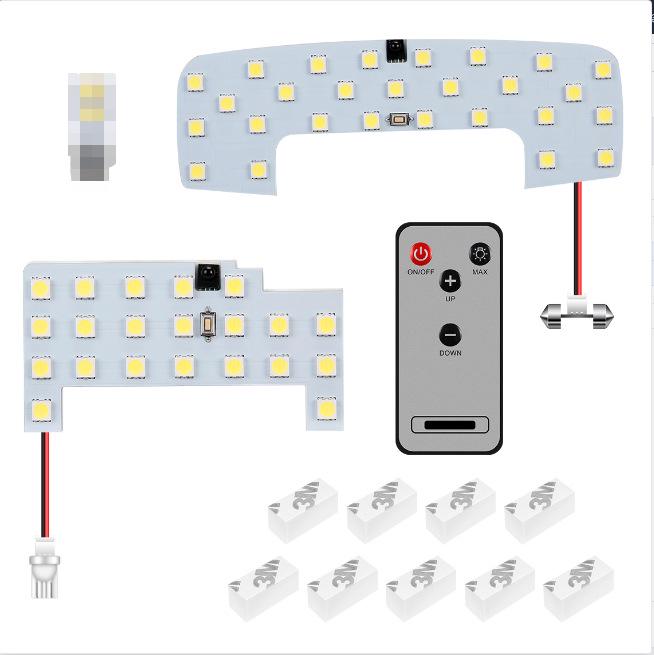 

Adjustable 6500K White Light Interior Reading Light for Jimny with Remote Control 6500K (White Light)