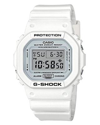 Used Marine White Watch G-Shock DW-5600MW-7