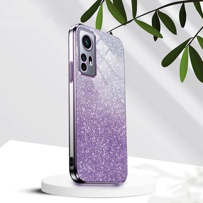 Mi11 11lite 12lite Luxus Glitter Gradient Plating Fall Für Xiaomi Mi 12 11 13 Lite Ne Pro Frauen Weiche Silikon Zurück Abdeckung Mi12