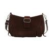 Premium Retro Matte Fringed Bag Autumn New Fashion Versatile Saddle Bag Trendy Women's Shoulder Messenger Bag