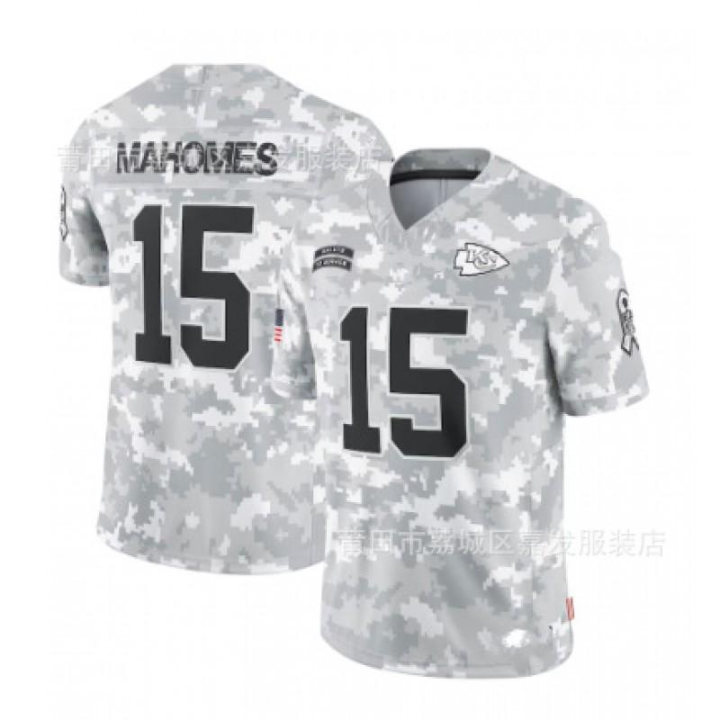 Camiseta de Rugby Camuflada Edición Homenaje Águilas Texans Cowboys Leones 49ers Aficionados Hombres Algodón Ropa Deportiva