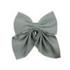 New Sweet Bow Hairpins Solid Color Bowknot Hair Clips For Girls Satin Butterfly Barrettes Duckbill Clip Kids Hair Accessories