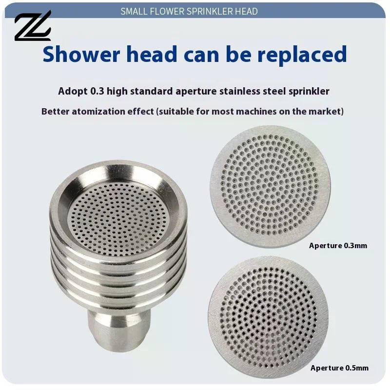 High Pressure 1/4 Interface Quick Connect Water Sprinkler Washing Nozzle Stainless Steel Shower Blades Wash Cars Irrigation Tool