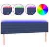 VidaXL LED Headboard Bedroom Furniture Double Bed Accessory Head of Bed Frame Interior Blue 3121780