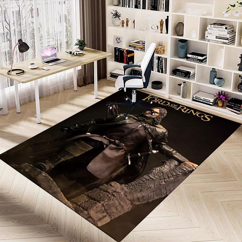 1pc Aragorn Lord of the Rings Carpet, for Home & Office Decor, Desk Chair Carpet, Festive Gift,Conference Room CarpetL1257