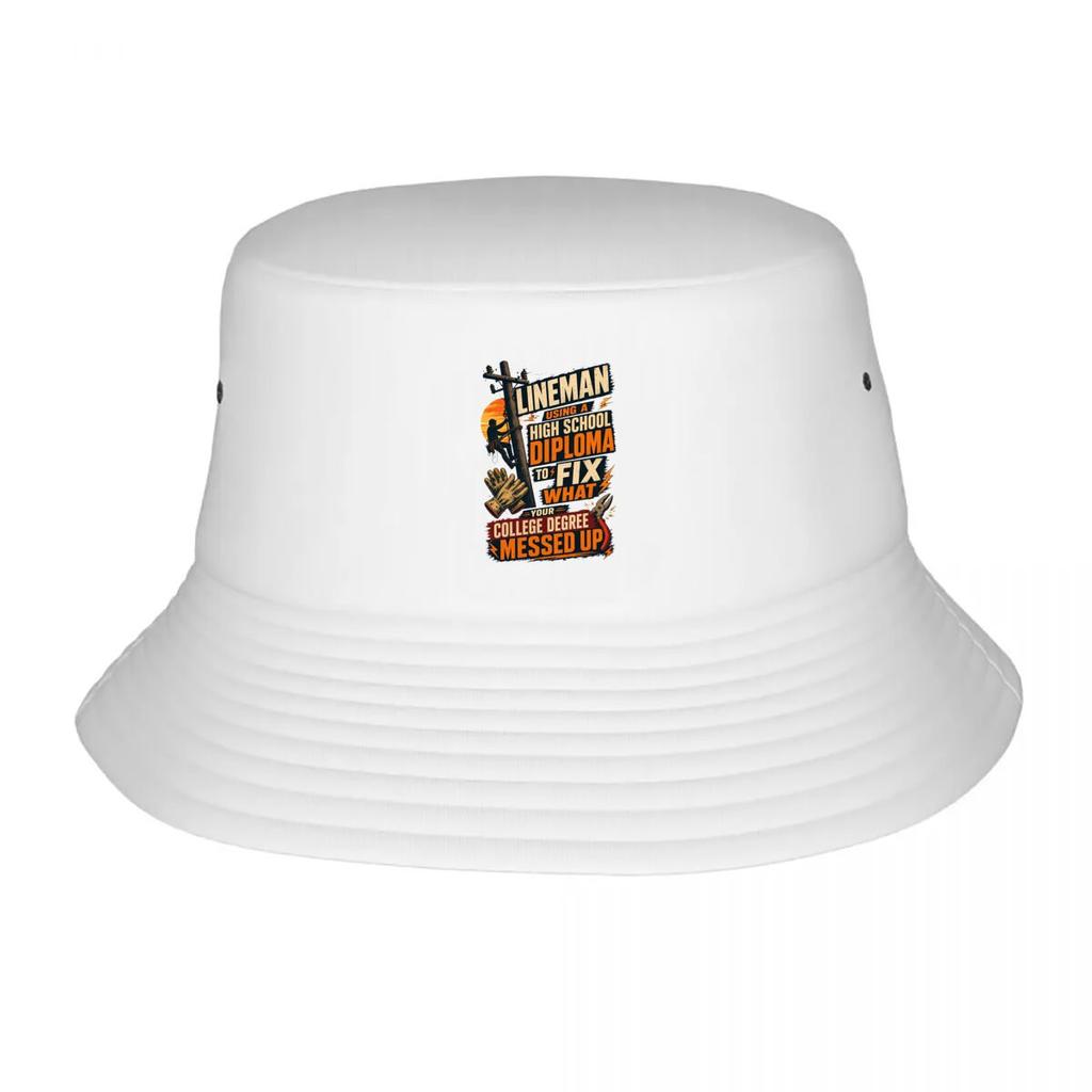 LineUnisex Diploma Career Humor Graphic FisherUnisex Hat Winter Cap