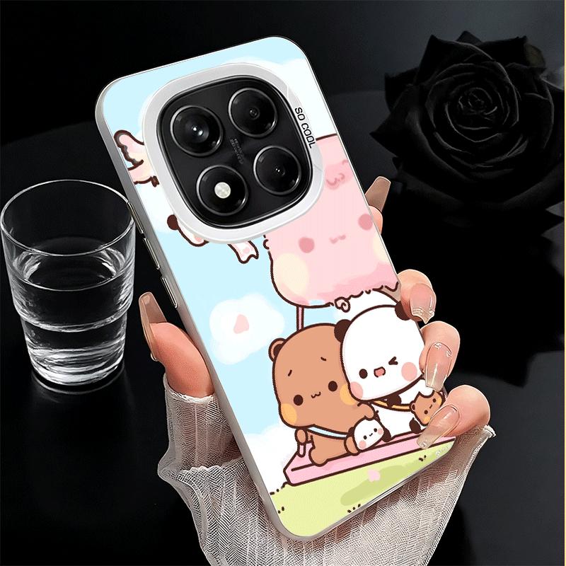 Bubu Dudu Cartoon Cute Soft Phone Case for Samsung Galaxy S24 S25 FE S26 Edge S23 Ultra S22 Plus S21 + Shockproof Cover Back She