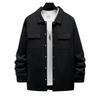 Men's Heavyweight Fleece Lined Work Jacket Warm Outdoor Coat.
