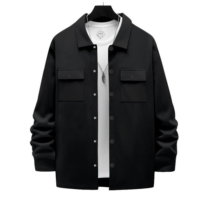 Men's Heavyweight Fleece Lined Work Jacket Warm Outdoor Coat.