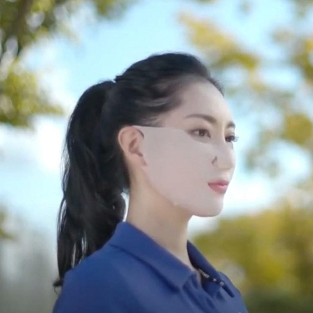 Viewgreen Sunpro outdoor patches, 4 pieces, earring type, golf, fishing, hiking, UV protection, 4 pieces