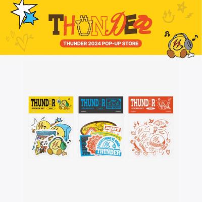 2024 ATEEZ THUNDER POP-UP Sticker Set