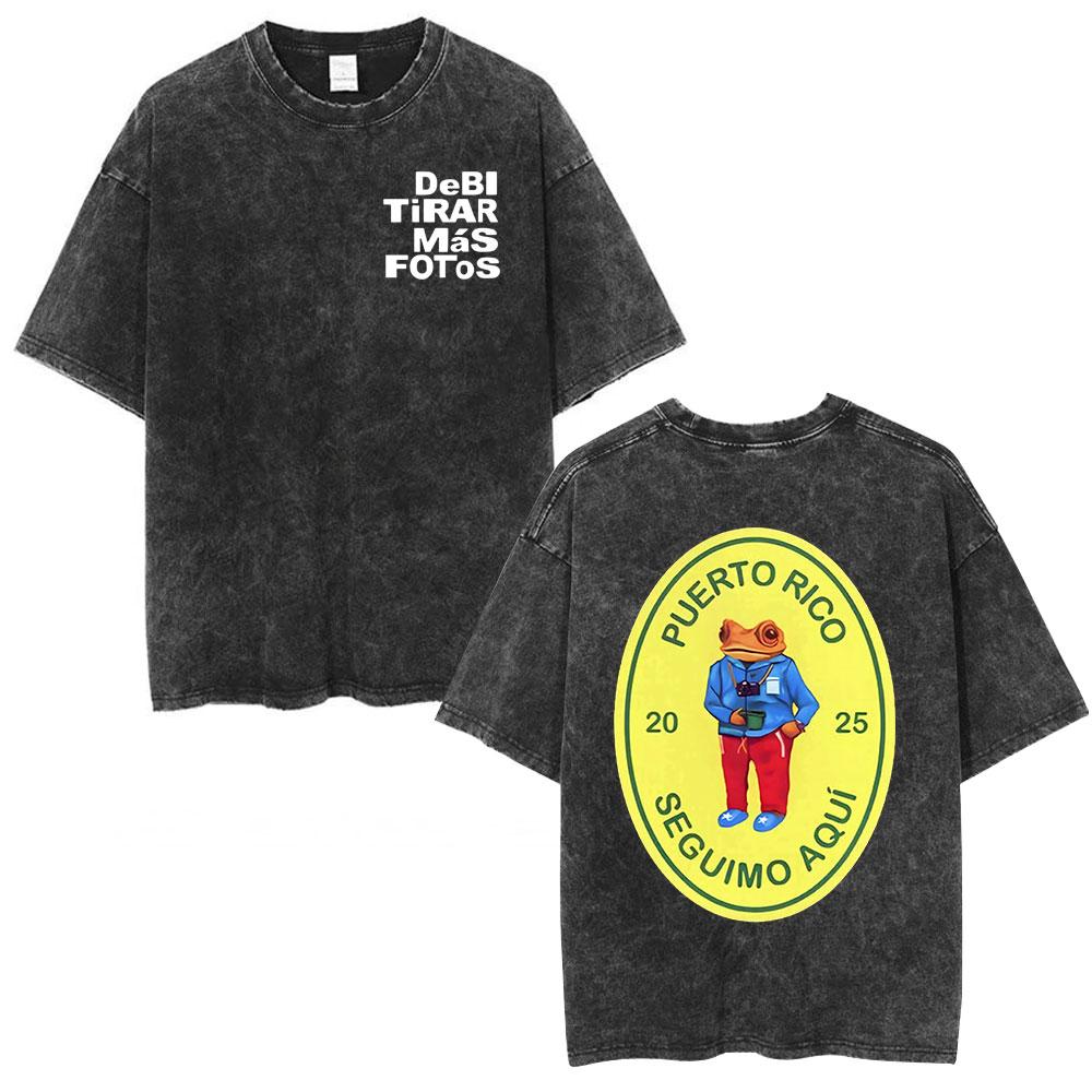 

I Love Concho Frog Tshirts Deb Tirar Ms Fotos Bad Bunny Tshirt Se Gu Mo AQu DTMF Teeshirt Cotton High Quality Men T Shirt S