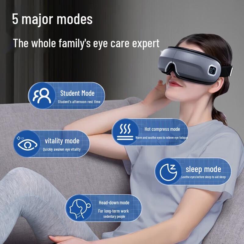CLORIS Smart Eye Massager with Heat and Negative Ions
