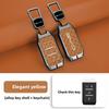 NEW Zinc Alloy Leather Car Remote Key Case Cover For BYD Atto 3 Han EV Dolphi Tang Dm Qin PLUS Song Pro MAX Yuan Accessories