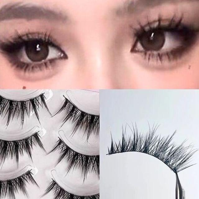 

Могугу - Накладні вії Set of 5 Pairs - Black - One Size