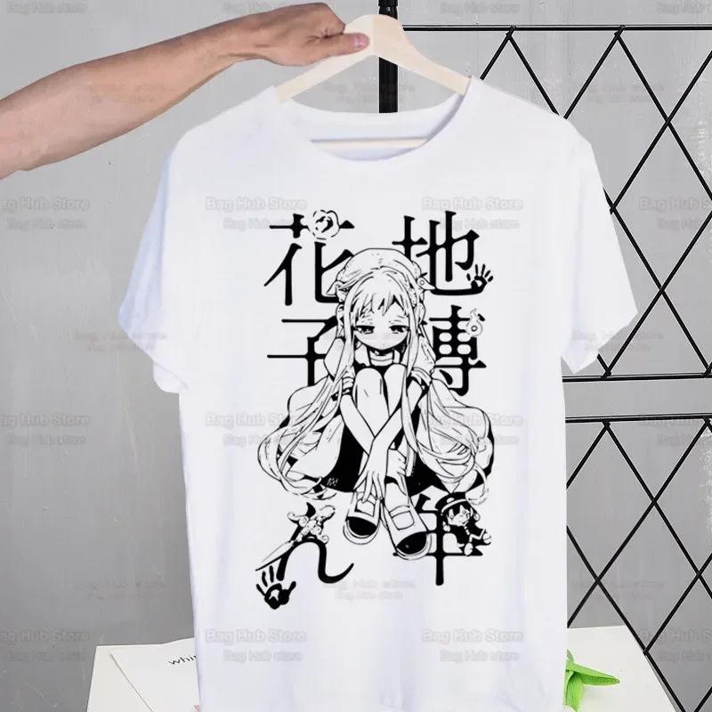Anime Toilet Bound Hanako Kun Comics Woman Print Harajuku Summer Tshirts Casual Round Neck Short Slee Top Tee Shirt,Drop Ship