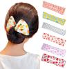 Hair Bun Clip Fruit Pattern Bun Maker Easy To Use Versatile Hair Styling Twist Tool Long Hair Bun Accessory