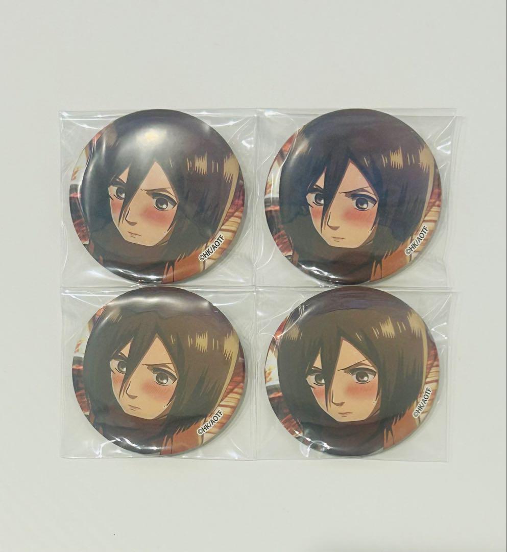 

[USED] Attack on Titan Attack Mikasa WIT STUDIO wit Can Badge