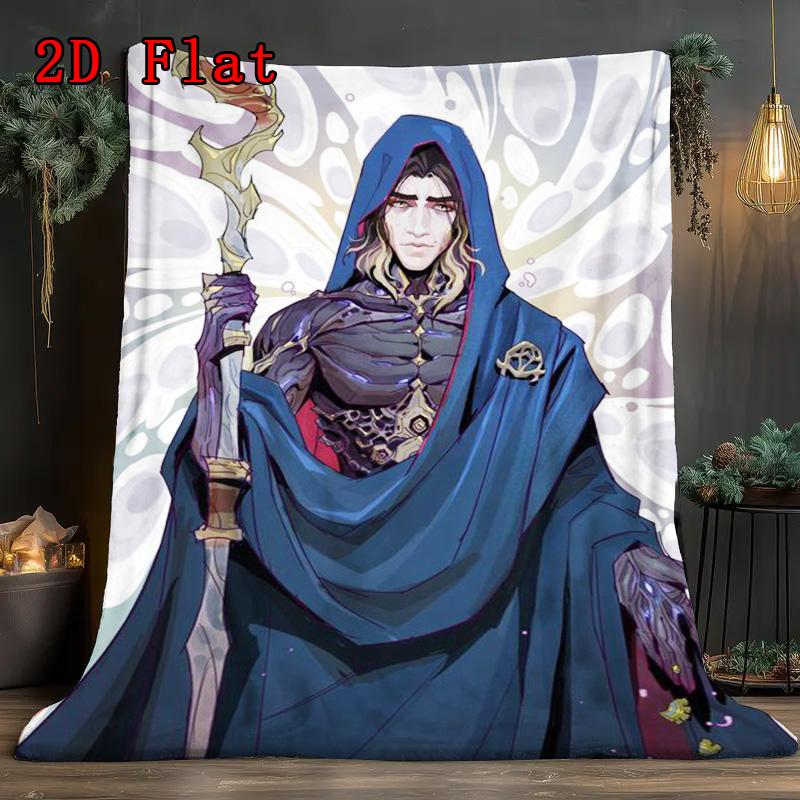Arcane Design 2D Flat Pattern Flannel Blanket High quality All Seasons Warmth and Comfort Perfect for Christmas Gifts.NMT0928015