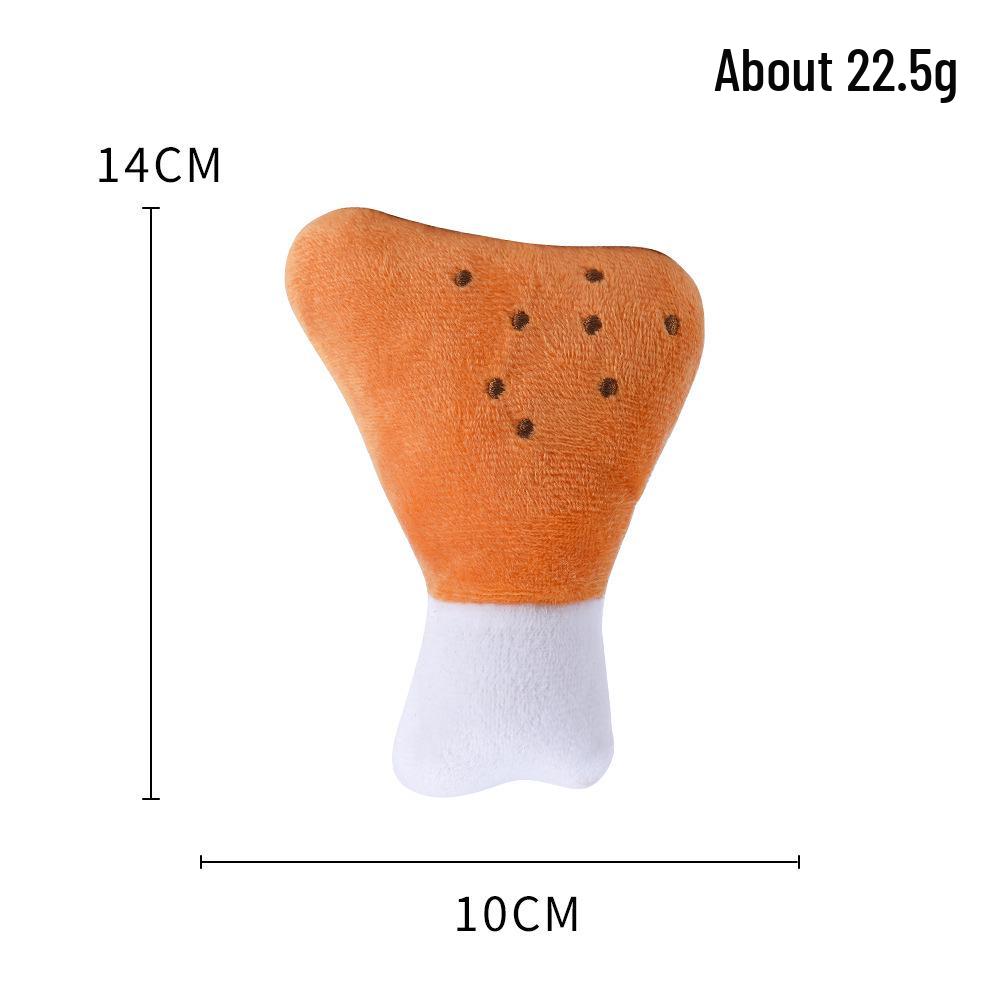 Popular Plush Pet Toy Set - Durable, Sounding Chew Toys for Dogs & Cats, Self-Entertainment & Boredom Relief