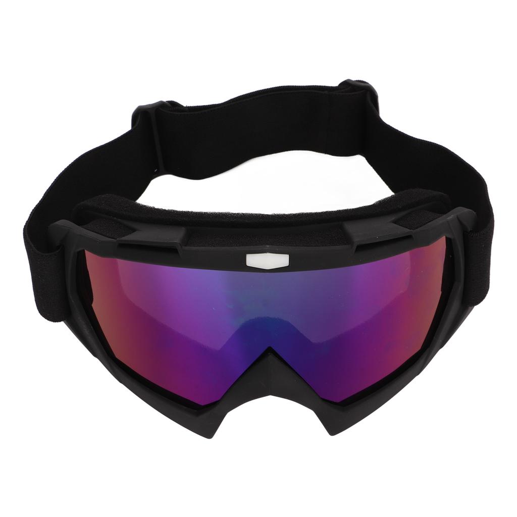 Outdoor Ski Goggles Sports Cycling Motorcycle Windproof Goggles Bike Off Road Dustproof Glasses Matte Black Frame