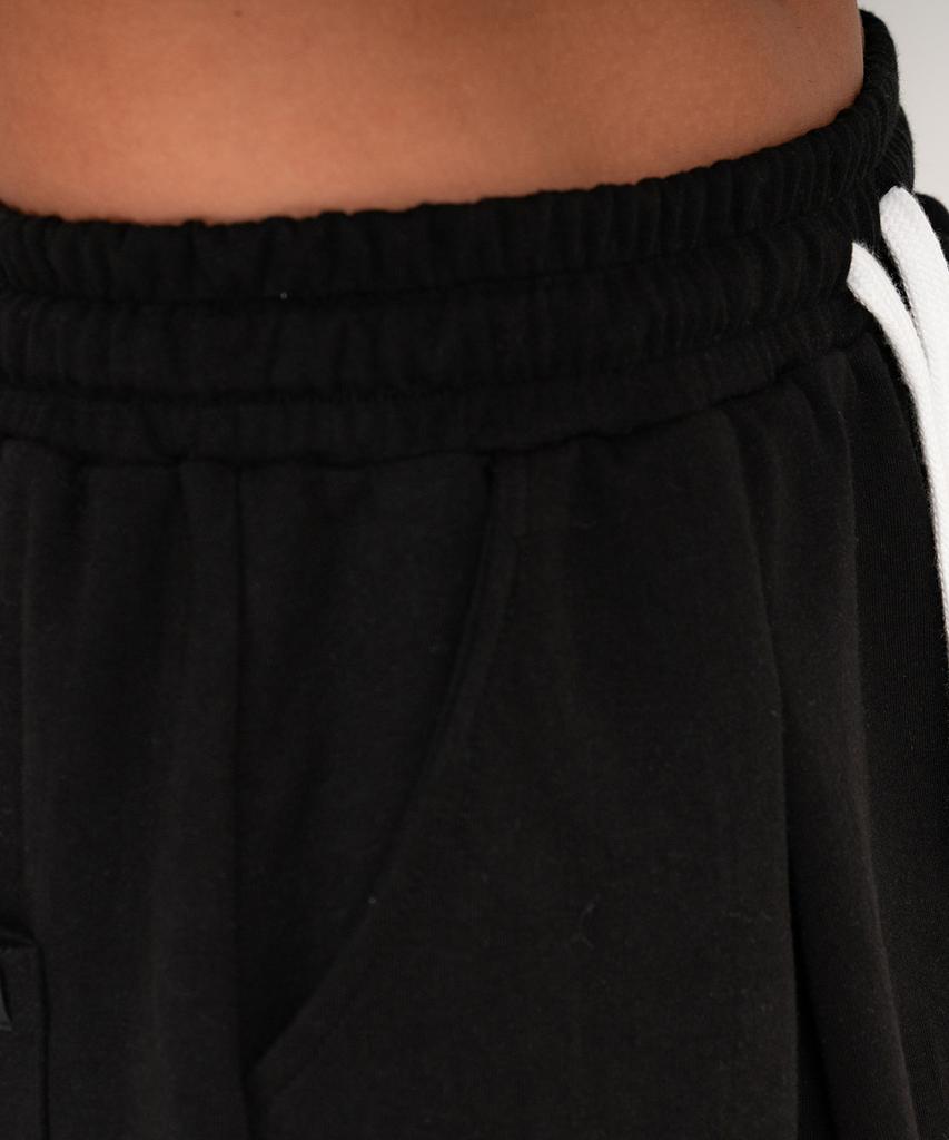 Pijikeolgameoncheu P1148 Wide Half Shorts_5-Length [Black]
